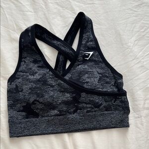 Black Camo Sports Bra